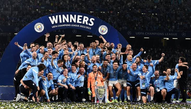 Mg Istanbul (Turchia) 10 06 2023 - finale Champions League Manchester City-Inter foto Matteo Gribaudi Image nella foto: Manchester City 