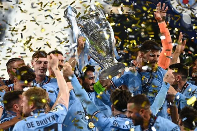 Sport Bilder des Tages Mg Istanbul (Turchia) 10 06 2023 - finale Champions League Manchester City-Inter foto Matteo Gribaudi Image nella foto: Manchester City 