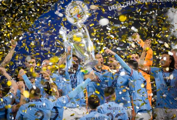 Istanbul, Turkey. 10th Jun 2023. Manchester City - Inter Mailand UEFA Champions League Final 10.06.2023