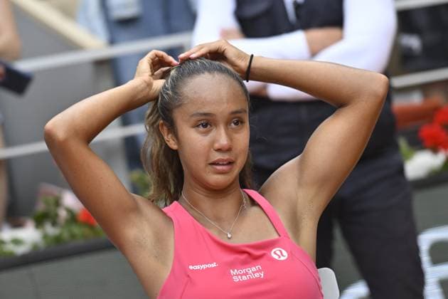Tennis : Roland Garros 2023 - France - Leyla Fernandez - Canada Tennis : Roland Garros 2023 - France - 11 06 23 ChrysleneCaillaud Panoramic 