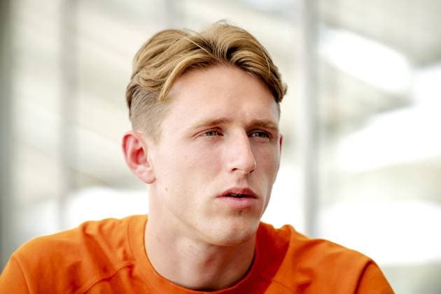 ZEIST - Wouter Burger during a media moment of the young Orange on the KNVB Campus on June 11, 2023 in Zeist, the Netherlands. The Dutch Juniors are preparing for the European Football Championship in Georgia and Romania. ANP ROBIN VAN LONKHUIJSEN Under 21 Championship 2022 2023 xVIxANPxSportx xxANPxIVx 471378405 originalFilename: 471378405.jpg