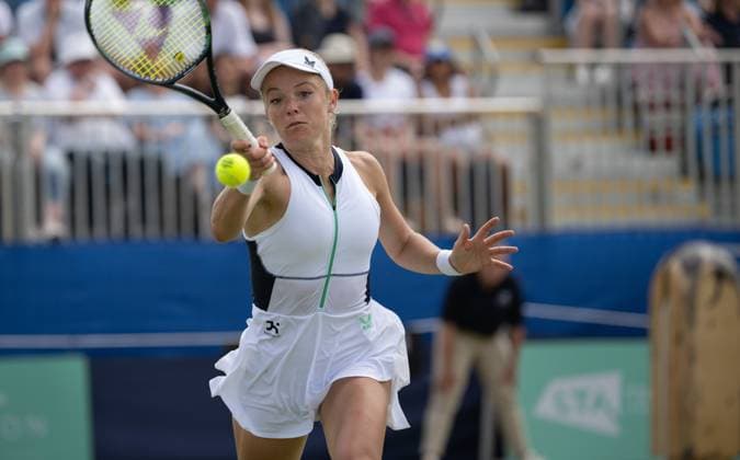 on the Final day of the Surbiton Trophy, at Surbiton Lawn Tennis Club, Surbiton, England on the 11th June 2023. Copyright: xAlanxStanfordx PMI-5588-0122