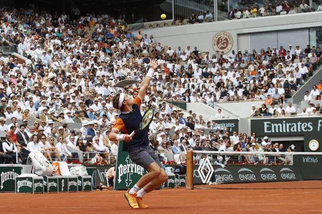 Novak Djokovic Vs Casper Ruud - Finale Simple Messieurs TENNIS : Roland-Garros 2023 - Paris - 11 06 2023 MichaelBaucher Panoramic 