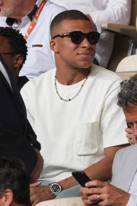 Internationaux de tennis de Roland Garros 2023. Tribunes 2023 French Open Tennis Tournament. Day fifteen at Roland Garros in Paris. Mens final. 293313 2023-06-11 Mbappe, Kylian ( M Bappe )  Copyright: xSergexArnalx xStarfacex 0259477482st