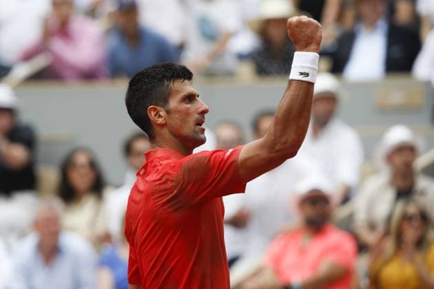 Novak Djokovic Vs Casper Ruud - Finale Simple Messieurs TENNIS : Roland-Garros 2023 - Paris - 11 06 2023 MichaelBaucher Panoramic 