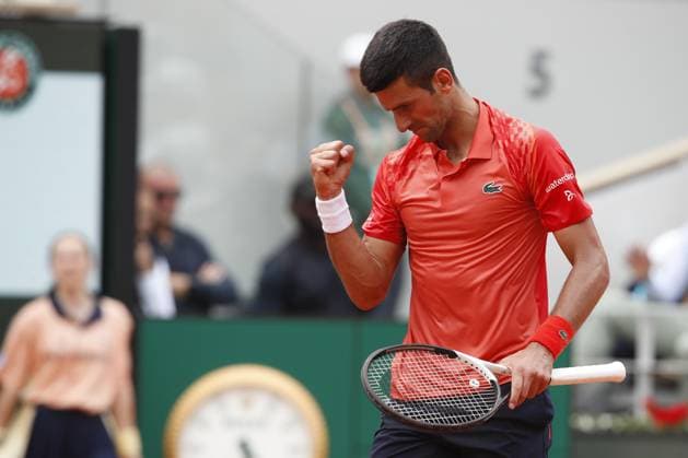 Novak Djokovic Vs Casper Ruud - Finale Simple Messieurs TENNIS : Roland-Garros 2023 - Paris - 11 06 2023 MichaelBaucher Panoramic 