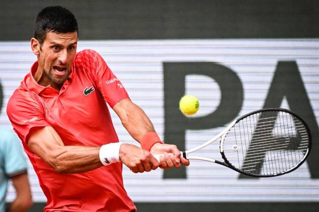 June 11, 2023, Paris, France, France: Novak DJOKOVIC of Serbia during the fifteenth day of Roland-Garros 2023, French Open 2023, Grand Slam tennis tournament at the Roland-Garros Stadium on June 11, 2023 in Paris, France. Paris France - ZUMAm308 20230611_zsp_m308_008 Copyright: xMatthieuxMirvillex