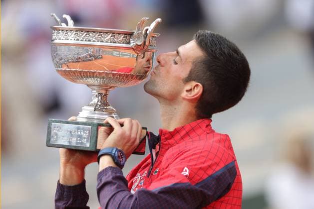 Novak Djokovic, SRB, after final of 2023 French Open at Roland Garros, Paris, 11 06 2023; -