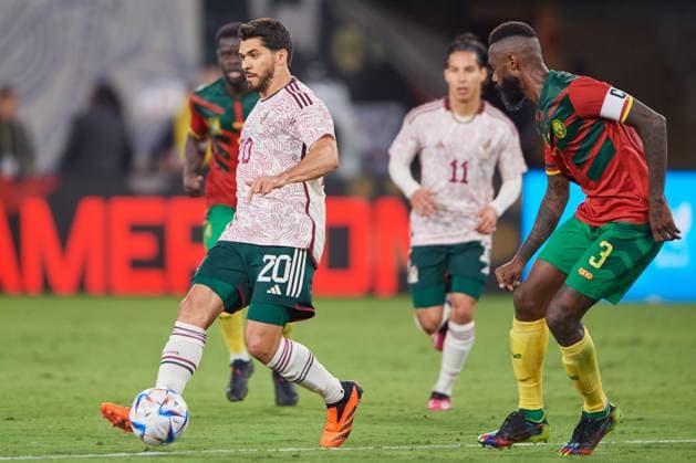 RECORD DATE NOT STATED Seleccion Mexico 2023 Mexico vs Cameroon Henry Martin of Mexico during the game Mexico (Mexican national team, Nationalteam vs Cameroon, corresponding to the Friendly match, at Snapdragon Stadium, on June 10, 2023. <br><br> Henry Martin de Mexico durante el partido Mexico (Seleccion Mexicana) vs Camerun, correspondiente al Partido Amistoso de preparacion, en el Estadio Snapdragon, el 10 de junio de 2023. SAN DIEGO CALIFORNIA ESTADOS UNIDOS  Copyright: xCristianxdexMarchenax 20230610231041_SMN_23_AM_MEX_CAM_MARTIN323