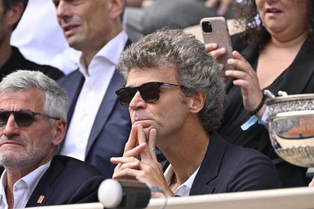 Tennis : Roland Garros 2023 - France - Finale du simple messieurs - Gustavo Kuerten - Bresil Tennis : Roland Garros 2023 - France - 11 06 23 ChrysleneCaillaud Panoramic 