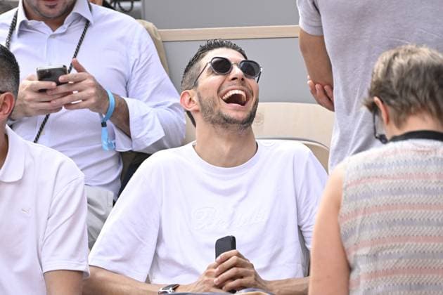 Tennis : Roland Garros 2023 - France - Finale du simple messieurs - Esteban Ocon Tennis : Roland Garros 2023 - France - 11 06 23 ChrysleneCaillaud Panoramic 