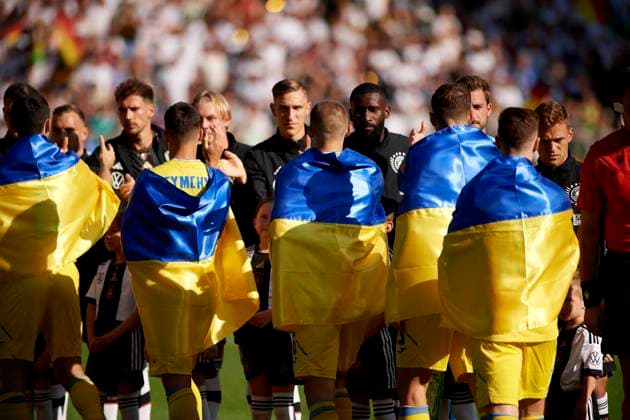 BREMEN, GERMANY - 12 June, 2023: The friendly football match Germany - Ukraine at Weser Stadium  Copyright: xVITALIIxKLIUIEVx
