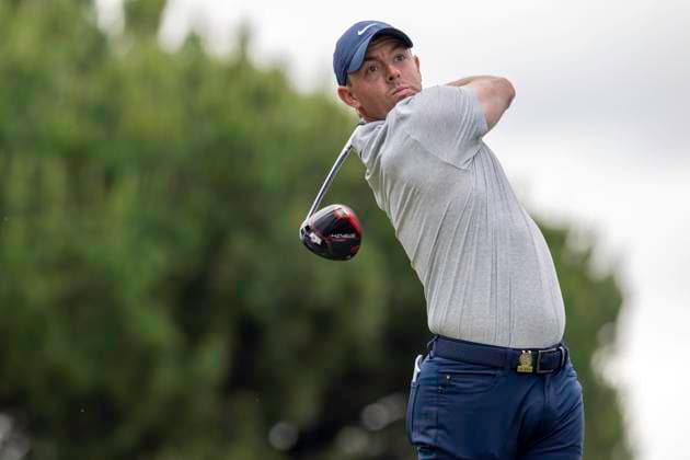 June 13, 2023, Los Angeles, California, USA: Golfer RORY MCLLROY during a practice round for the 2023 US Open on June 13 at the Los Angeles Country Club. Golf 2023: US Open: Practice Round  - ZUMAh234 20230613_zsp_h234_006 Copyright: xMarkxEdwardxHarrisx