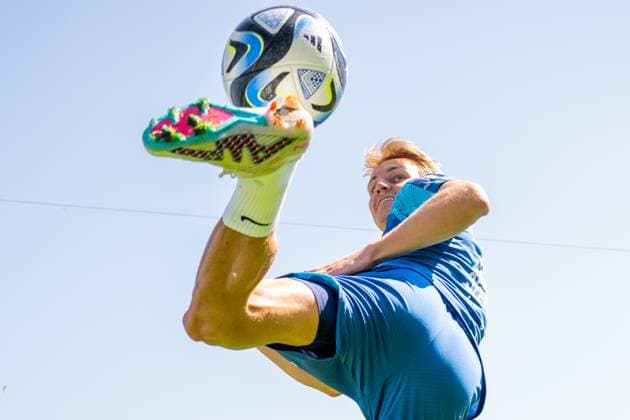 Sport Themen der Woche KW24 Sport Bilder des Tages 230614 Martin odegaard of the Norwegian national football team during a training session on June 14, 2023 in Oslo. Photo: Vegard Grott BILDBYRAN kod VG VG0455 bbeng fotball football soccer fotboll UEFA EURO, EM, Europameisterschaft,Fussball 2024 em-kvalifisering em-kvalik trening träning training practice norge norway *** 230614 Martin odegaard of the Norwegian national soccer team during a training session on June 14, 2023 in Oslo Photo Vegard Grott BILDBYRAN code VG VG0455 bbeng fotball football soccer football uefa euro 2024 em qualification em kvalik trening training practice norge norway  Copyright: VEGARDxGRoTT BB230614VG017