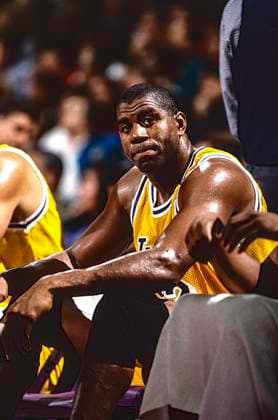 RECORD DATE NOT STATED BASKETBALL NBA, Basketball Herren, USA Magic Johnson Magic Johnson, LA Lakers Copyright: xDuomo PCNx BK0805 106143