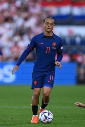Xavi Simons (Netherlands) during the UEFA Nations League 2022-2023 match between Netherlands 2-4 Croatia at De Kuip Stadium on June 14, 2023 in Rotterdam, Netherlands. Noxthirdxpartyxsales  (221429580)