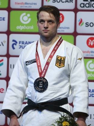 Paris Grand Slam Judo Timo Cavelius of Germany during the Judo Paris Grand Slam 2023 on February 5, 2023 at Accor Arena in Paris, France. Photo by Laurent Lairys ABACAPRESS.COM Paris France  Copyright: xLairysxLaurent ABACAx 841229_033 LairysxLaurent ABACAx 841229_033