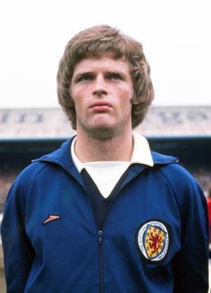 Football - 1975 British Home Championship - Wales 2 Scotland 2 Scotland s Gordon McQueen at Ninian Park, Cardiff. 17 05 1975 