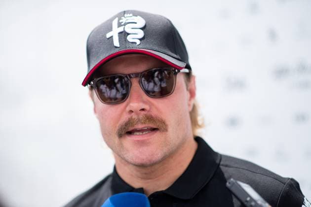 Valtteri Bottas (FIN, Alfa Romeo Team Stake, 77) beim Interview, CAN, Formel 1 Weltmeisterschaft, Grand Prix von Kanada, Circuit de Gilles Villeneuve Montreal, Media Day, 15.06.2023 CAN, Formel 1 Weltmeisterschaft, Grand Prix von Kanada, Circuit Gilles Villeneuve Montreal, Media Day, 15.06.2023 Montreal Copyright: xEibner Memmlerx EP_MMR