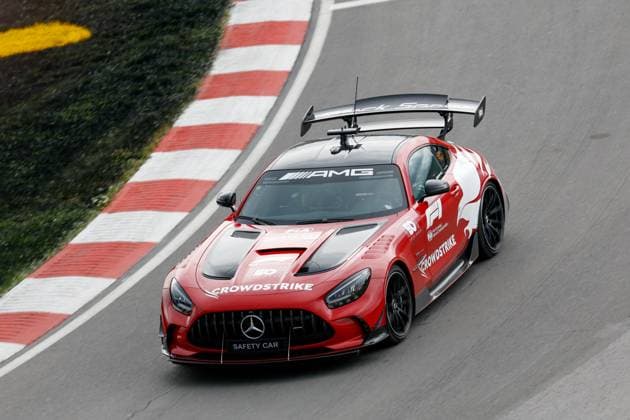 F1 Safety Car, Mercedes-AMG GT Black Series, F1 Grand Prix of Canada at Circuit Gilles-Villeneuve on June 15, 2023 in Montreal, Canada. (Photo by HOCH ZWEI) Montreal Canada