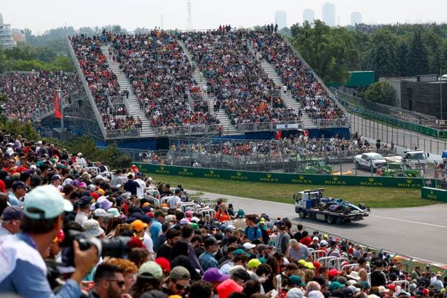 Car of 10 Pierre Gasly (FRA, BWT Alpine F1 Team), F1 Grand Prix of Canada at Circuit Gilles-Villeneuve on June 16, 2023 in Montreal, Canada. (Photo by HOCH ZWEI) Montreal Canada