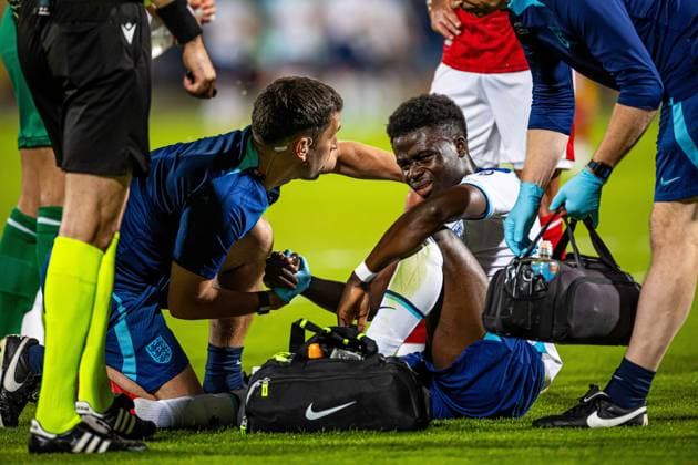 16.06.2023 MALTA, PILKA NOZNA (FOOTBALL) ELIMINACJE MISTRZOSTW EUROPY UEFA EURO, EM, Europameisterschaft,Fussball 2024 ( UEFA EURO 2024 QUALIFICATION ), MECZ MALTA - ANGLIA ( GAME ) ( MALTA - ENGLAND) NZ BUKAYO SAKA FOTO LUKASZ SKWIOT CYFRASPORT NEWSPIX.PL --- Newspix.pl POLAND OUT!  20230616CSLS049