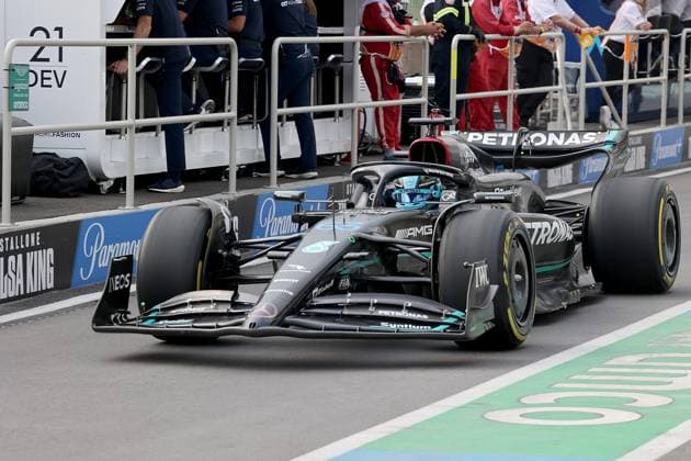 FORMULA 1 AWS GRAND PRIX DU CANADA 2022 16.06.2023, Circuit Gilles-Villeneuve, Montreal, FORMULA 1 AWS GRAND PRIX DU CANADA 2022 , im Bild George Russell (GBR), Mercedes-AMG Petronas Formula One Team
