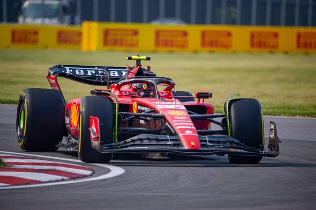 Carlos Sainz (SPA) Ferrari F1-23.during Free Practice 2 Session, Day 2 of FORMULA 1 PIRELLI GRAND PRIX DU CANADA 2023 - from 15th to 18th June 2023 in Montreal, Quebec, Canada Montreal Canada - ZUMAc04_ 20230616_zaf_c04_237 Copyright: xStefanoxFacchinx