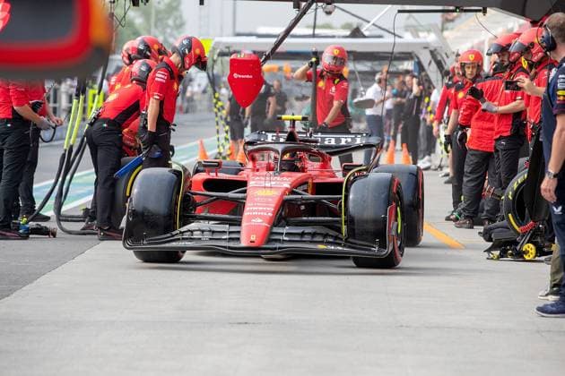 FORMULA 1 AWS GRAND PRIX DU CANADA 2022 17.06.2023, Circuit Gilles-Villeneuve, Montreal, FORMULA 1 AWS GRAND PRIX DU CANADA 2022 , im Bild Carlos Sainz Jr. (ESP), Scuderia Ferrari