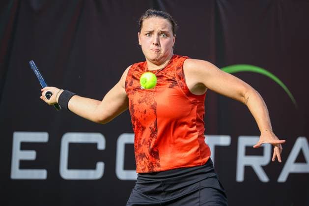 Tennis, WTA-Turnier in Berlin, Qualifikation Jule NIEMEIER GER, bett1open presented by ecotrans Group, Berlin, LTTC Rot-Weiß Berlin, 17.06.2023, Copyright: xClaudioxGärtnerx