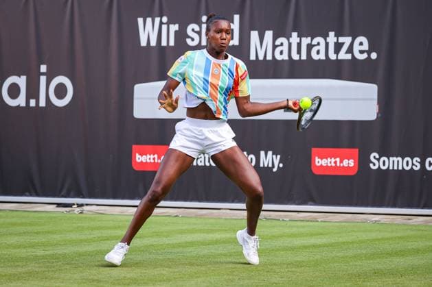 Noma NOHA AKUGUE GER, bett1open presented by ecotrans Group, Berlin, LTTC Rot-Weiß Berlin, 17.06.2023, Copyright: xClaudioxGärtnerx