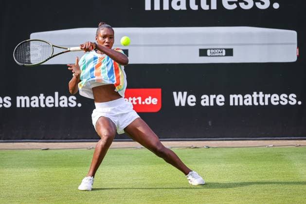Tennis, WTA-Turnier in Berlin, Qualifikation Noma NOHA AKUGUE GER, bett1open presented by ecotrans Group, Berlin, LTTC Rot-Weiß Berlin, 17.06.2023, Copyright: xClaudioxGärtnerx