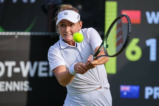 Tennis, WTA-Turnier in Berlin, Qualifikation Taylah PRESTON AUS, bett1open presented by ecotrans Group, Berlin, LTTC Rot-Weiß Berlin, 17.06.2023, Copyright: xClaudioxGärtnerx