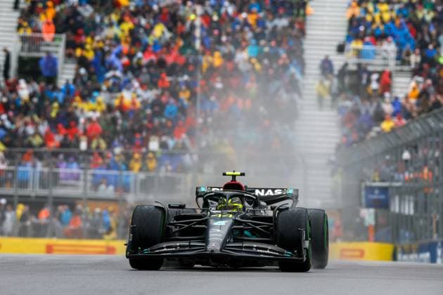 44 Lewis Hamilton (GBR, Mercedes-AMG Petronas F1 Team), F1 Grand Prix of Canada at Circuit Gilles-Villeneuve on June 17, 2023 in Montreal, Canada. (Photo by HOCH ZWEI) Montreal Canada