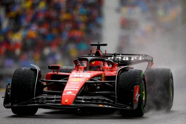 16 Charles Leclerc (MCO, Scuderia Ferrari), F1 Grand Prix of Canada at Circuit Gilles-Villeneuve on June 17, 2023 in Montreal, Canada. (Photo by HOCH ZWEI) Montreal Canada