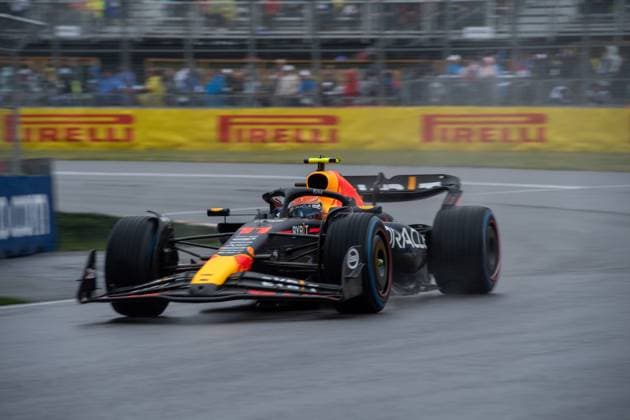 Sergio Checo Perez (MEX, Oracle Red Bull Racing, 11) im RB19, CAN, Formel 1 Weltmeisterschaft, Grand Prix von Kanada, Circuit de Gilles Villeneuve Montreal, Freies Training, 17.06.2023 CAN, Formel 1 Weltmeisterschaft, Grand Prix von Kanada, Circuit de Gilles Villeneuve Montreal, Freies Training, 17.06.2023 Montreal Copyright: xEibner Memmlerx EP_MMR