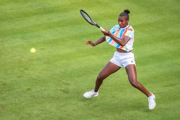 Tennis, WTA-Turnier in Berlin, Qualifikation Bett1 Open WTA, Tennis Damen 500. Berlin, 17.06.2023 Noma Noha Akugue (Deutschland) Bett1 Open WTA 500. Steffi Graf Stadion, Rot-Weiss Tennis Club, Berlin, 17.06.2023 Bett1Open Copyright: xBEAUTIFULxSPORTS LucianoxLimax