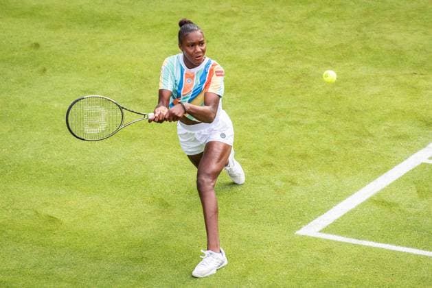 Tennis, WTA-Turnier in Berlin, Qualifikation Bett1 Open WTA, Tennis Damen 500. Berlin, 17.06.2023 Noma Noha Akugue (Deutschland) Bett1 Open WTA 500. Steffi Graf Stadion, Rot-Weiss Tennis Club, Berlin, 17.06.2023 Bett1Open Copyright: xBEAUTIFULxSPORTS LucianoxLimax
