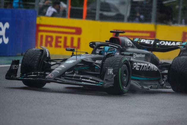 63 George Russell (GBR, Mercedes-AMG Petronas F1 Team), F1 Grand Prix of Canada at Circuit Gilles-Villeneuve on June 17, 2023 in Montreal, Canada. (Photo by HOCH ZWEI) Montreal Canada