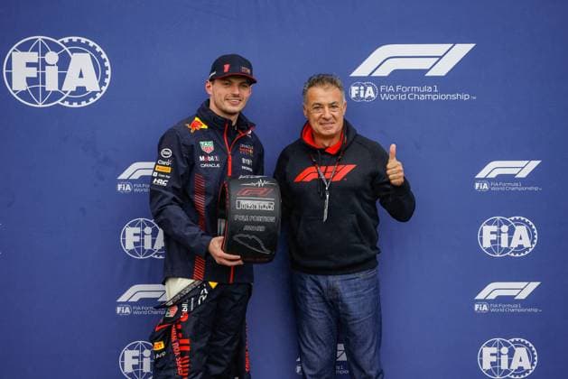 1 Max Verstappen (NLD, Oracle Red Bull Racing), Jean Alesi (FRA), F1 Grand Prix of Canada at Circuit Gilles-Villeneuve on June 17, 2023 in Montreal, Canada. (Photo by HOCH ZWEI) Montreal Canada