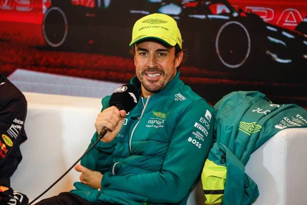 14 Fernando Alonso (ESP, Aston Martin Aramco Cognizant F1 Team), F1 Grand Prix of Canada at Circuit Gilles-Villeneuve on June 17, 2023 in Montreal, Canada. (Photo by HOCH ZWEI) Montreal Canada