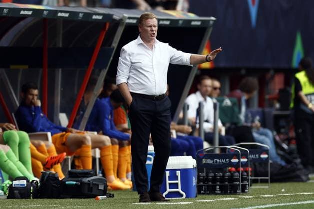 ENSCHEDE - Holland coach Ronald Koeman during the UEFA Nations League match for third place between the Netherlands and Italy at stadium De Grolsveste on June 18, 2023 in Enschede, Netherlands. ANP KOEN VAN WEEL UEFA Nations League 2022 23 Third-place match 2023 2024 xVIxANPxSportx xxANPxIVx 471905343 originalFilename: 471905343.jpg