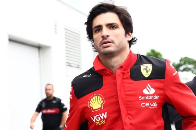 F1 Grand Prix Of Canada Carlos Sainz of Ferrari ahead of the Formula 1 Grand Prix of Canada at Circuit Gilles Villeneuve in Montreal, Canada on June 18, 2023. Montreal Canada  Copyright: xJakubxPorzyckix originalFilename:porzycki-f1grandp230618_npJAS.jpg
