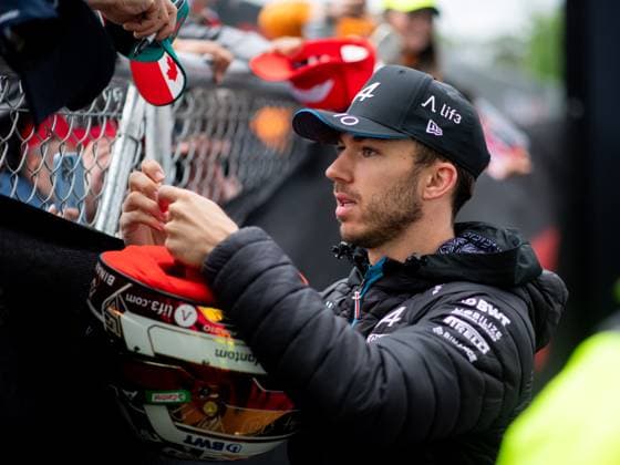 Pierre Gasly (FRA, BWT Alpine F1 Team, 10), Ankunft der Fahrer, CAN, Formel 1 Weltmeisterschaft, Grand Prix von Kanada, Circuit de Gilles Villeneuve Montreal, Rennen, 18.06.2023 CAN, Formel 1 Weltmeisterschaft, Grand Prix von Kanada, Circuit de Gilles Villeneuve Montreal, Rennen, 18.06.2023 Montreal Copyright: xEibner Memmlerx EP_MMR