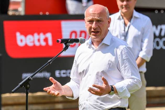 Kai Wegner, Regierender Buergermeister von Berlin waehrend der Eroeffnung, GER, Berlin, Tennis bett1open, WTA, Tennis Damen 500, Saison 2022 2023, 18.06.23, 2023, Steffi Graf Stadion, GER, Berlin, Tennis bett1open, WTA 500, Saison 2022 2023, 18.06.23, 2023, Steffi Graf Stadion, Foto: Eibner-Pressefoto Uwe Koch Berlin Copyright: xEibner-Pressefoto UwexKochx EP_UKH