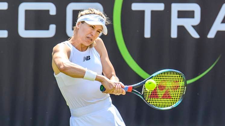 Eugenie - Genie - Bouchard, kanadische Tennisspielerin, GER, Berlin, Tennis bett1open, WTA, Tennis Damen 500, Saison 2022 2023, 18.06.23, 2023, Steffi Graf Stadion, GER, Berlin, Tennis bett1open, WTA 500, Saison 2022 2023, 18.06.23, 2023, Steffi Graf Stadion, Foto: Eibner-Pressefoto Uwe Koch Berlin Copyright: xEibner-Pressefoto UwexKochx EP_UKH