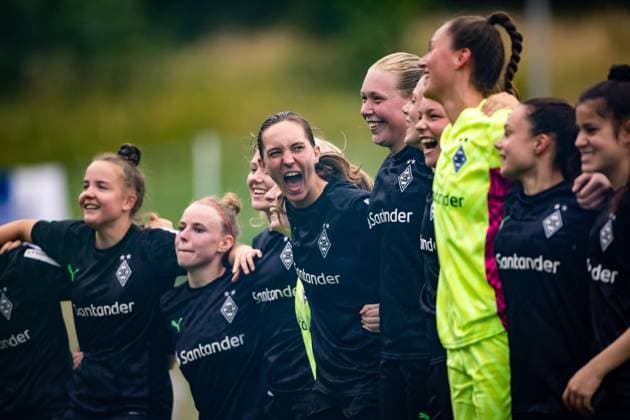 , SV Elversberg vs Borussia Moenchengladbach, Fussball, Damen, Aufstiegsrelegation, Saison 2022 2023, 18.06.2023 SV Elversberg vs Borussia Moenchengladbach, Fussball, Damen, Aufstiegsrelegation, Saison 2022 2023, 18.06.2023