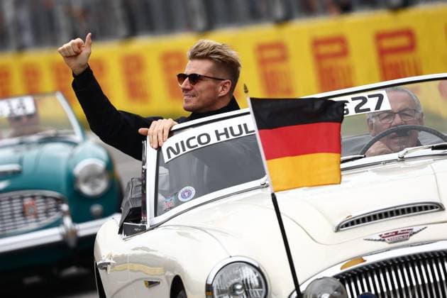 F1 Grand Prix Of Canada Previews Nico Hulkenberg of Haas during the drivers parade ahead of the Formula 1 Grand Prix of Canada at Circuit Gilles Villeneuve in Montreal, Canada on June 18, 2023. Montreal Canada  Copyright: xJakubxPorzyckix originalFilename:porzycki-f1grandp230618_npG7y.jpg