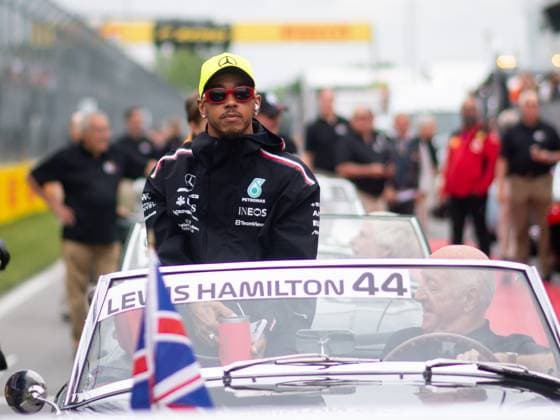 Lewis Hamilton (UK, Mercedes AMG Petronas F1 Team, 44), Fahrerparade, CAN, Formel 1 Weltmeisterschaft, Grand Prix von Kanada, Circuit de Gilles Villeneuve Montreal, Rennen, 18.06.2023 CAN, Formel 1 Weltmeisterschaft, Grand Prix von Kanada, Circuit de Gilles Villeneuve Montreal, Rennen, 18.06.2023 Montreal Copyright: xEibner Memmlerx EP_MMR