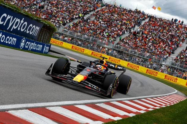 1 Max Verstappen (NLD, Oracle Red Bull Racing), F1 Grand Prix of Canada at Circuit Gilles-Villeneuve on June 18, 2023 in Montreal, Canada. (Photo by HOCH ZWEI) Montreal Canada
